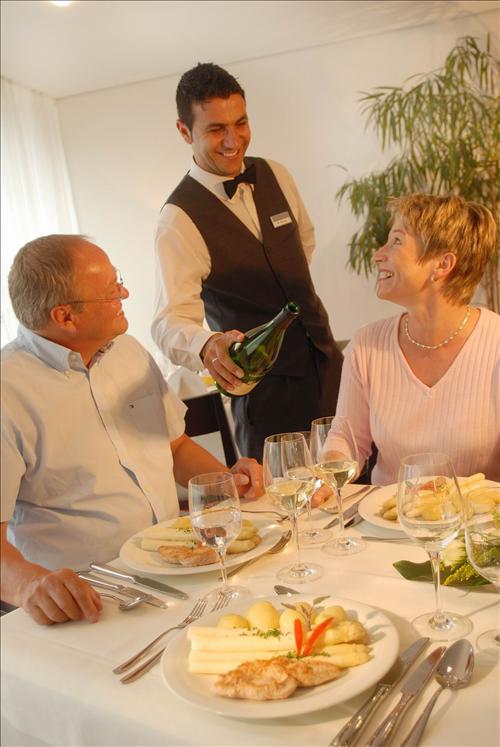 Landhotel Allgaeuer Hof Wolfegg Restaurang bild